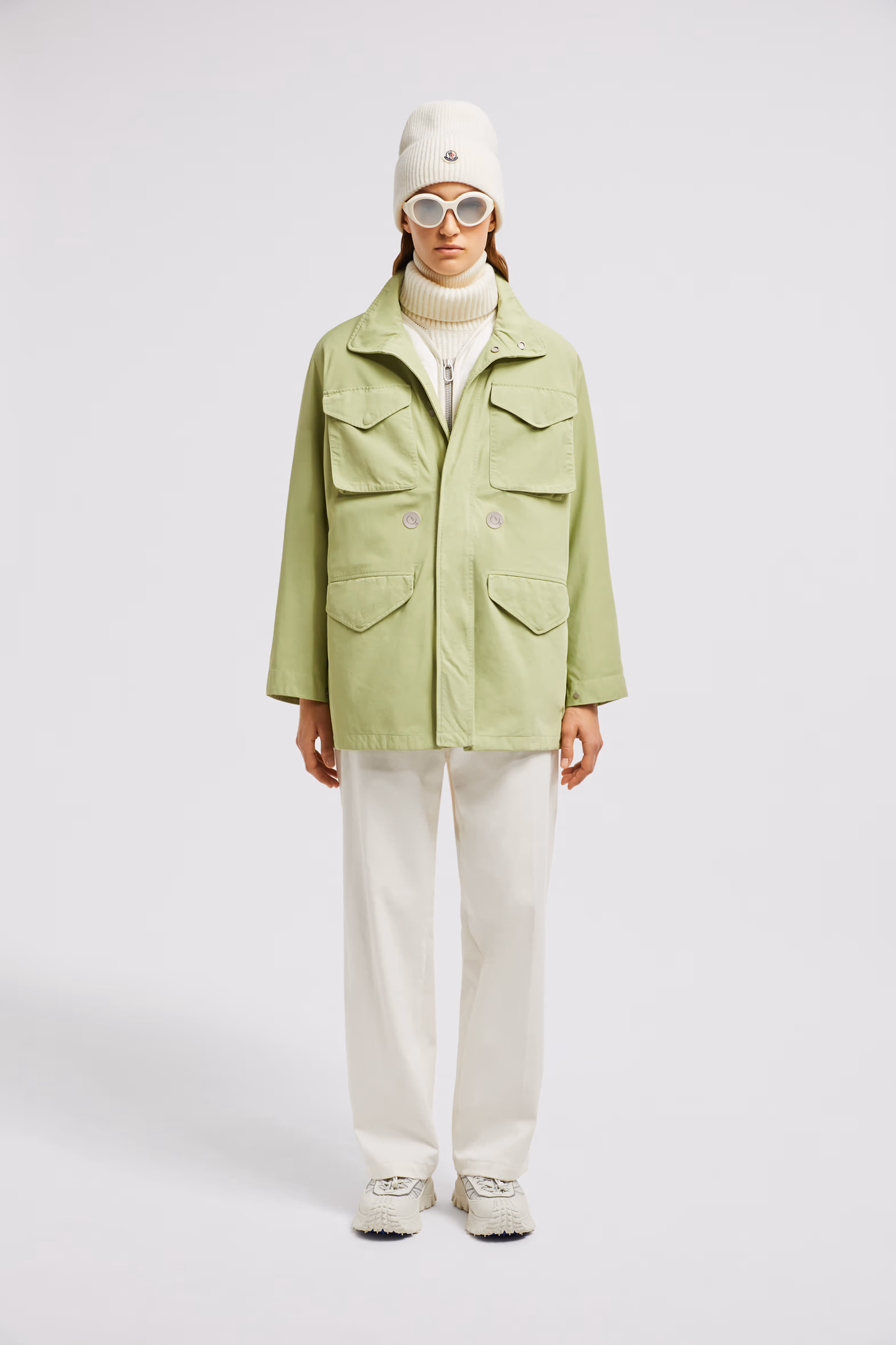 LoveFrom, MONCLER Field Jacket Gender Neutral Light Green Moncler 3